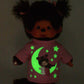 Sekiguchi Monchhichi Mädchen 20cm Glow in the dark