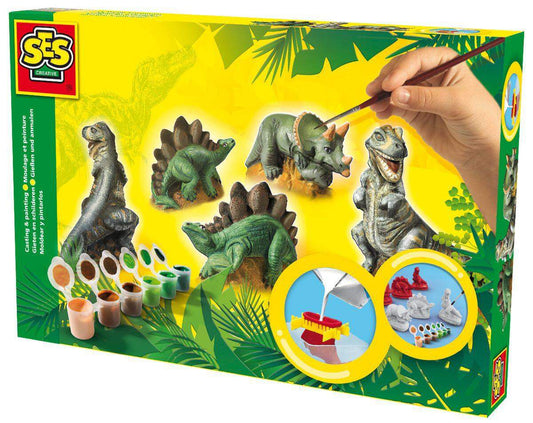 SES Creative 01406 Gipsgießset Dinos