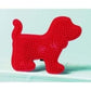 SES Creative Bügelperlenstiftplatte Hund, 14.6 x 12cm