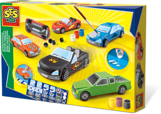 SES Creative Creative Gießen und Anmalen Autos