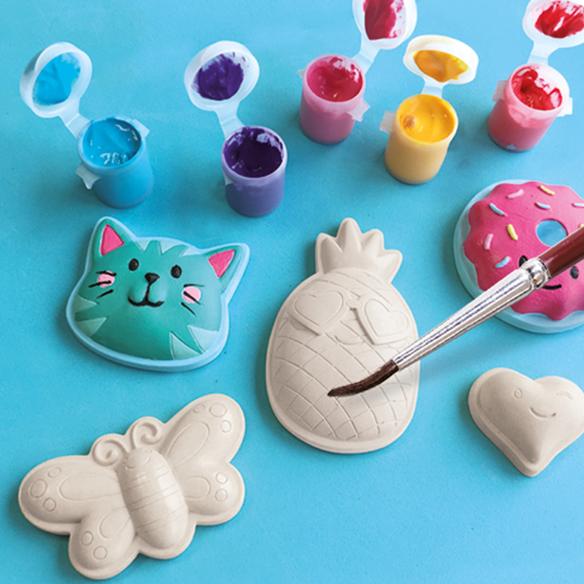 SES Creative Fröhliche Lustige Figuren gießen und anmalen