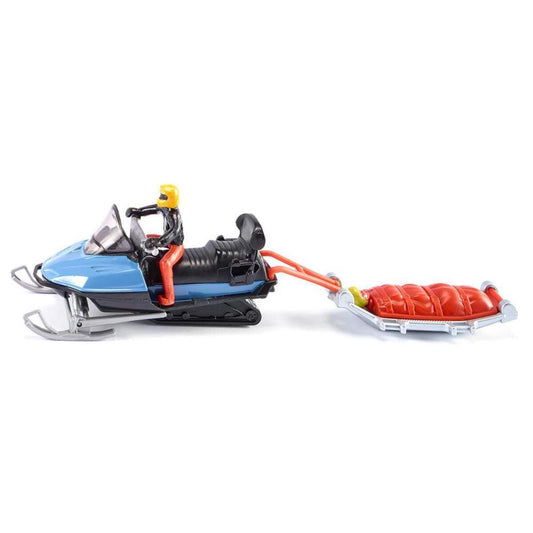 SIKU 1684 Snowmobil mit Rettungsschlitten