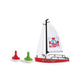 SIKU 1752 Segelboot mit Bojen