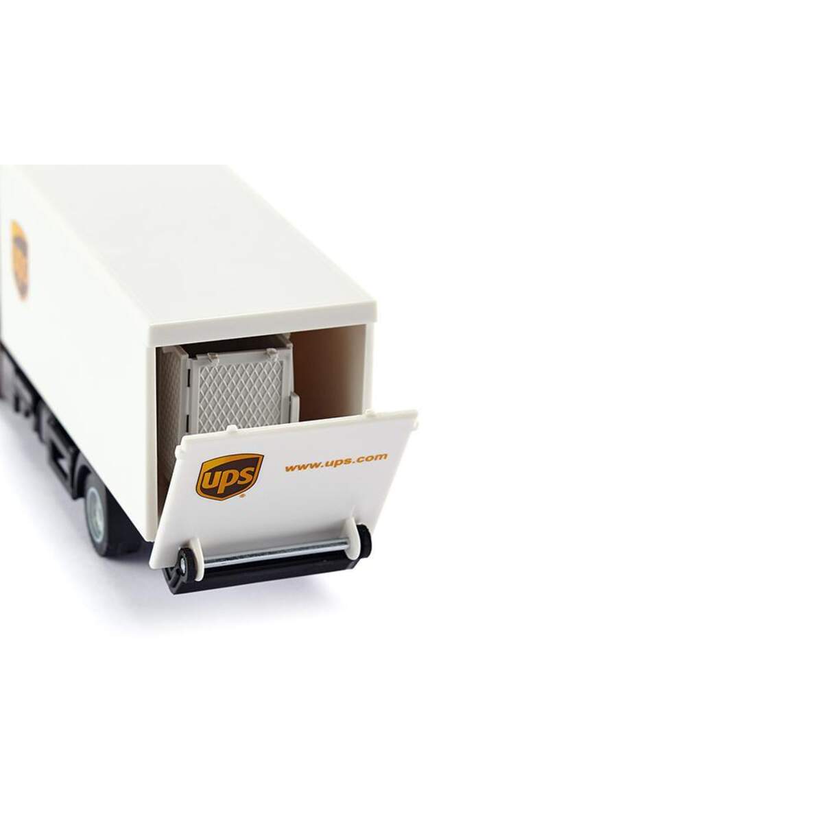 SIKU 1997 MAN Lastwagen UPS mit Kofferaufbau 1:50