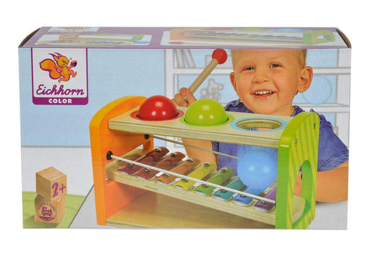Simba Eichhorn Color Xylophon Klopfbank