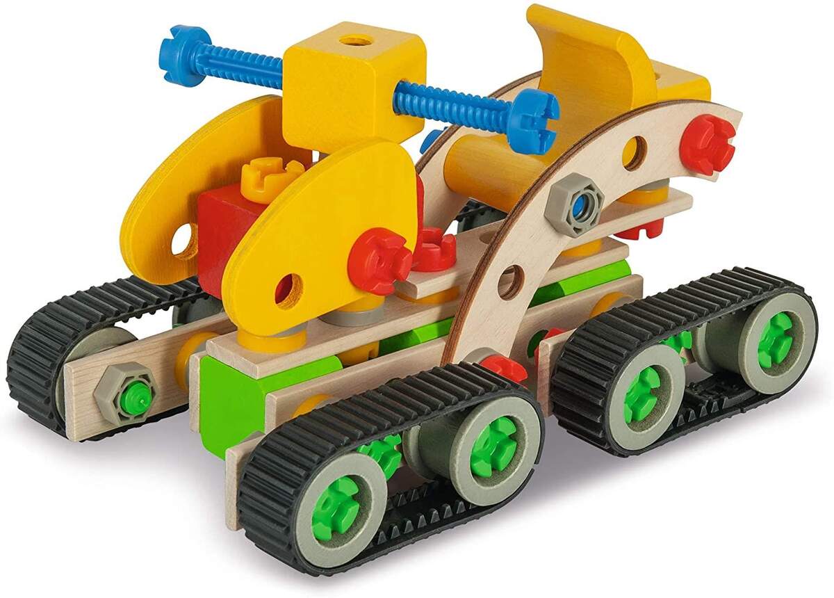 Simba Eichhorn Constructor Raupenbagger, 170-teilig