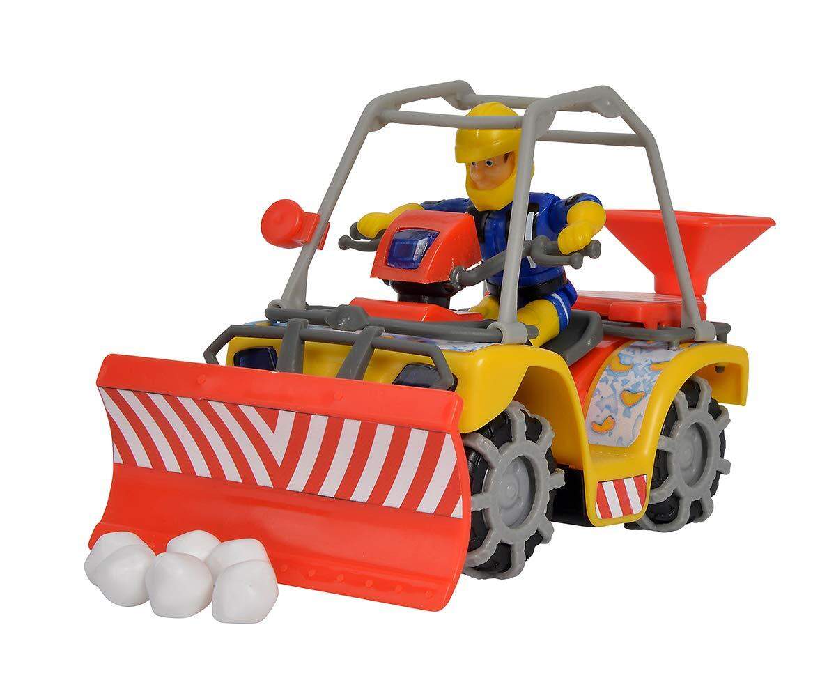 Simba Feuerwehrmann Sam Mercury Schnee Quad mit Figur