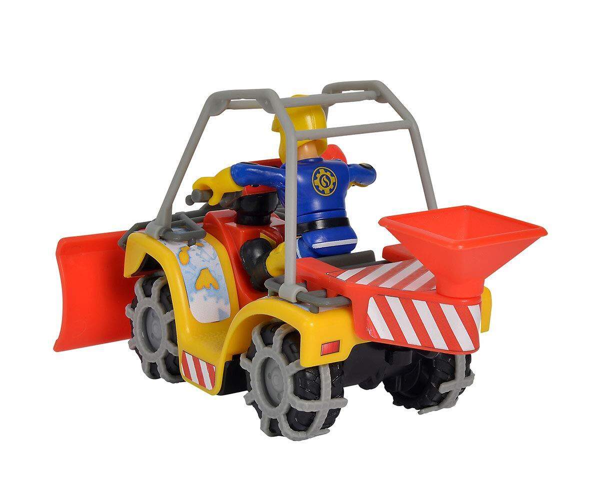 Simba Feuerwehrmann Sam Mercury Schnee Quad mit Figur
