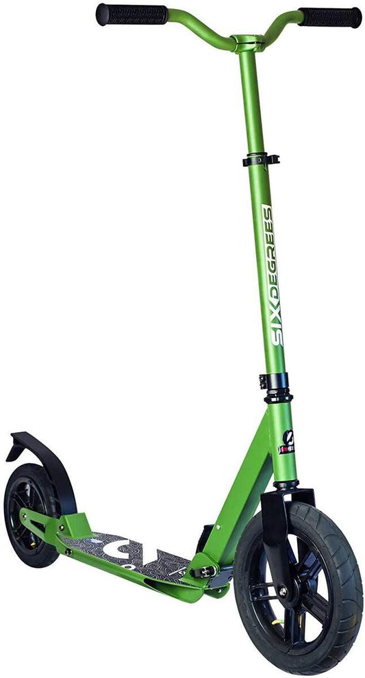 Six Degrees 534 Aluminium Scooter All Terrain grün Air