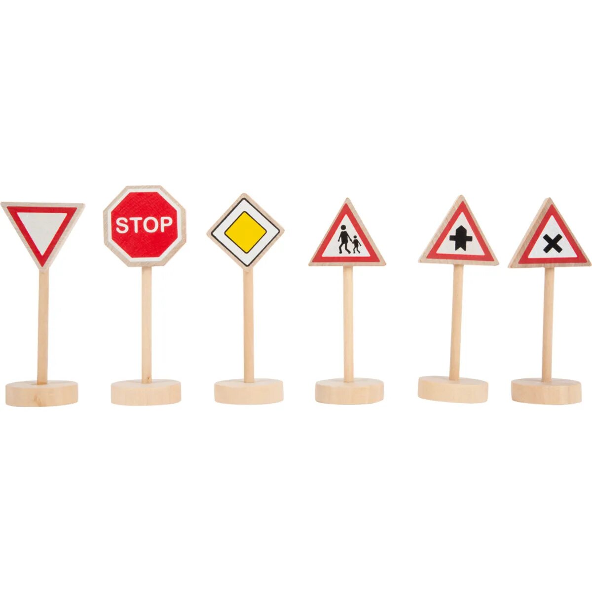 small foot Verkehrsschilder-Set, 25 Teile