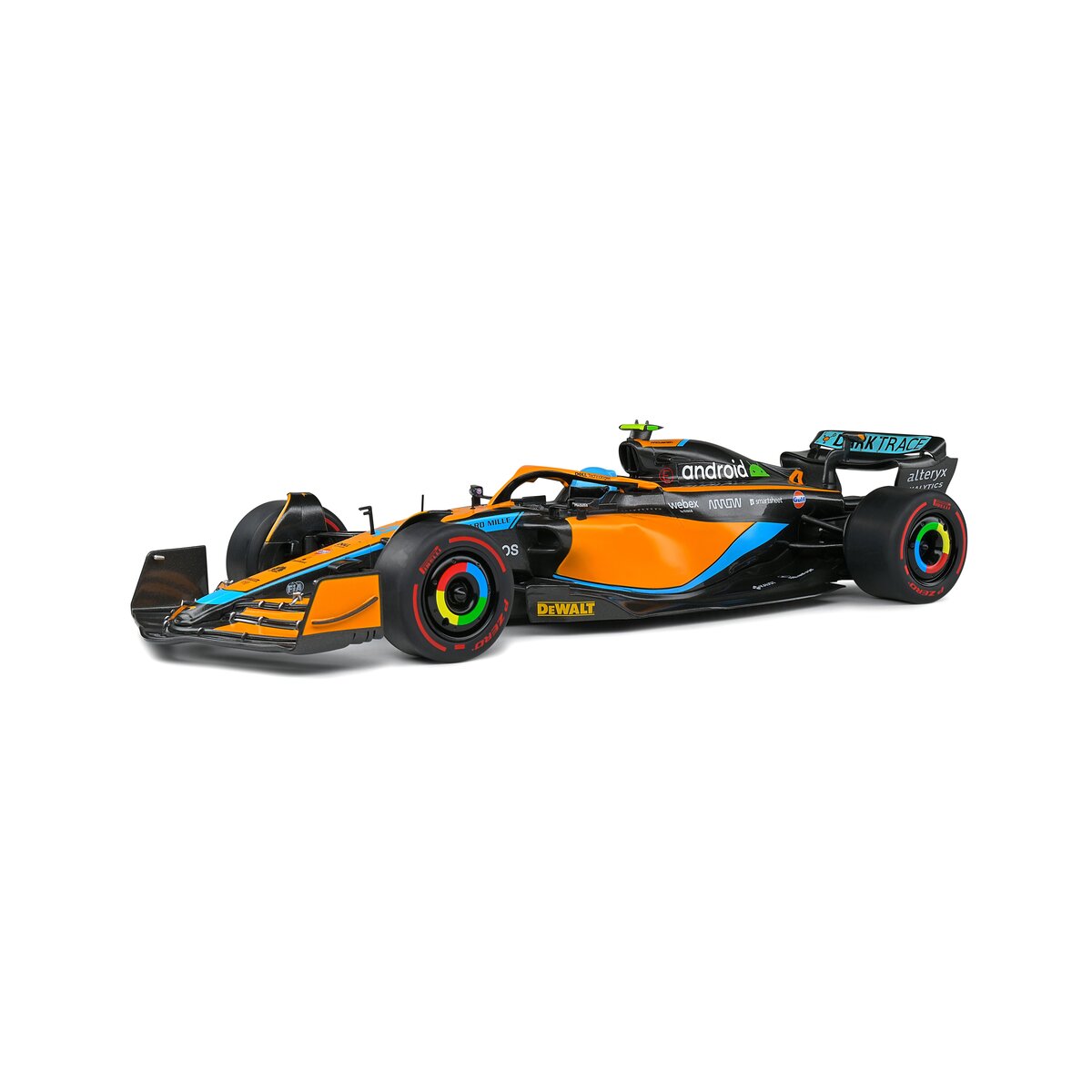 Solido 421182150 - 1:18 McLaren NORRIS orange