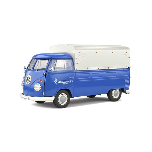 Solido 421187900 - 1:18 VW T1 Pritsche/Plane blau