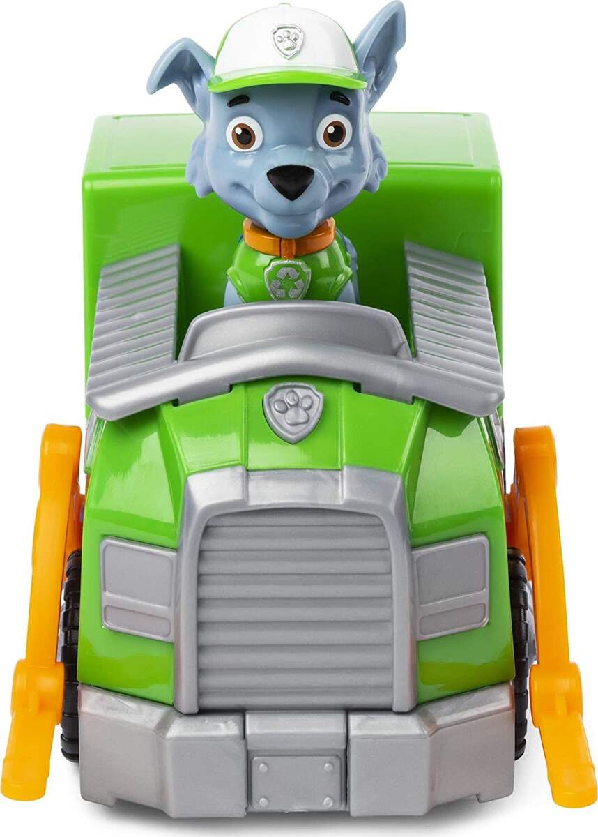 Spin Master Paw Patrol - Recycling Fahrzeug mit Rocky Figur