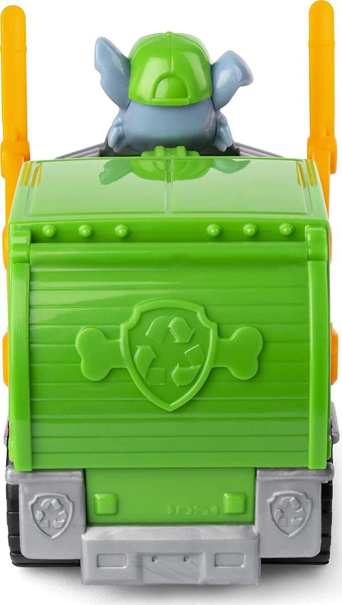 Spin Master Paw Patrol - Recycling Fahrzeug mit Rocky Figur