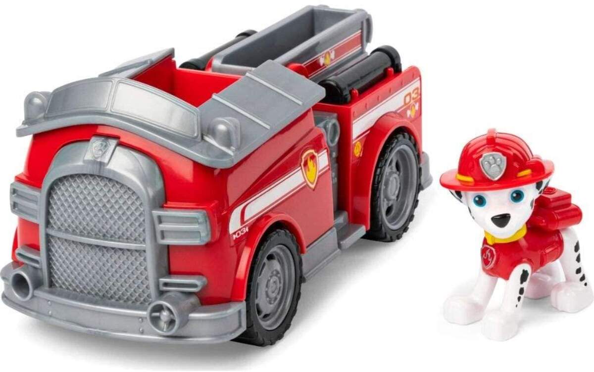 Spin Master Paw Patrol - Feuerwehr Fahrzeug mit Marshall Figur