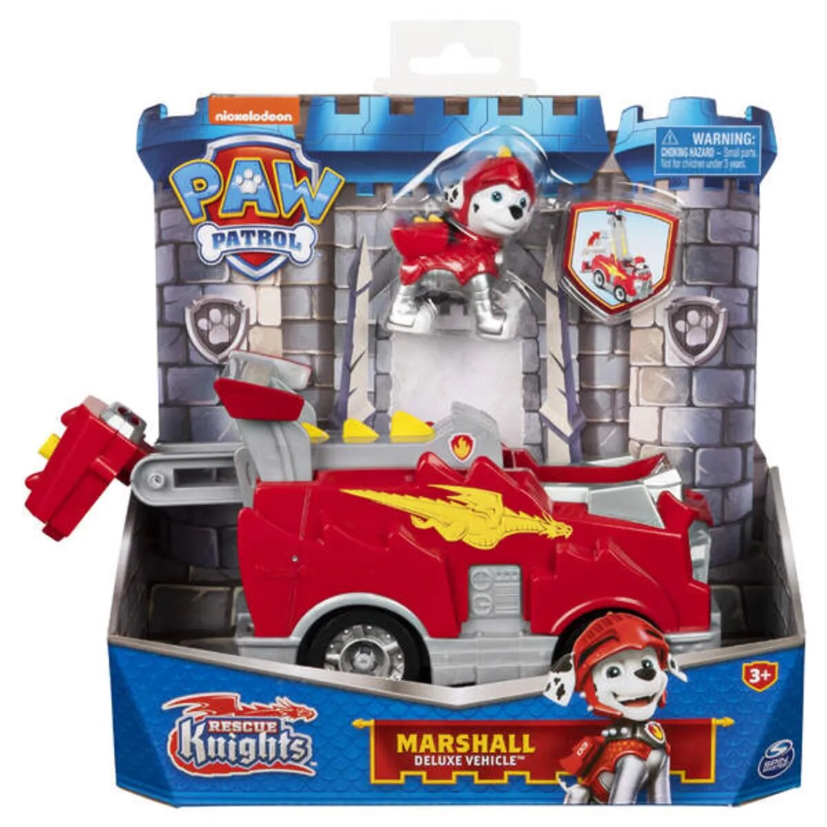 Spin Master Paw Patrol - Knights Basic Vehicles Marshall