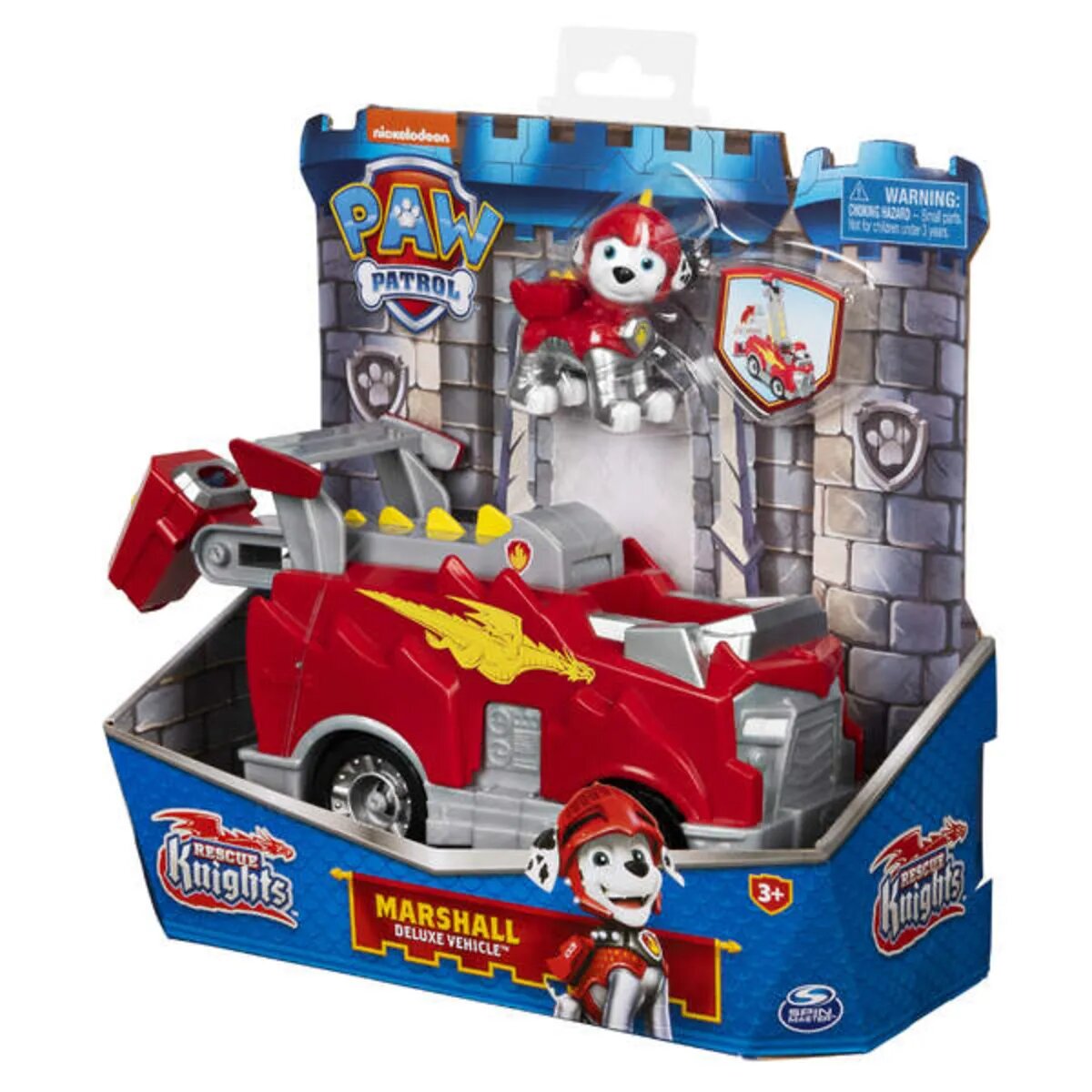 Spin Master Paw Patrol - Knights Basic Vehicles Marshall