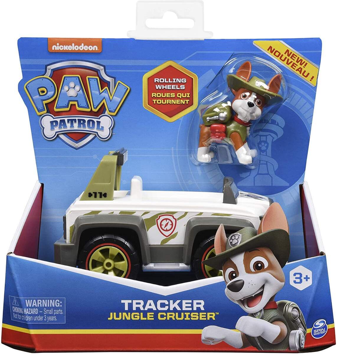 Spin Master Paw Patrol - Recycling Fahrzeug mit Tracker Figur