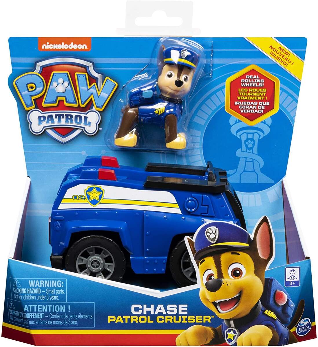Spin Master Paw Patrol Chase Polizeiwagen und Figur