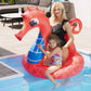 Splash & Fun Schwimmring Seepferd, 110 x 100 x 125 cm