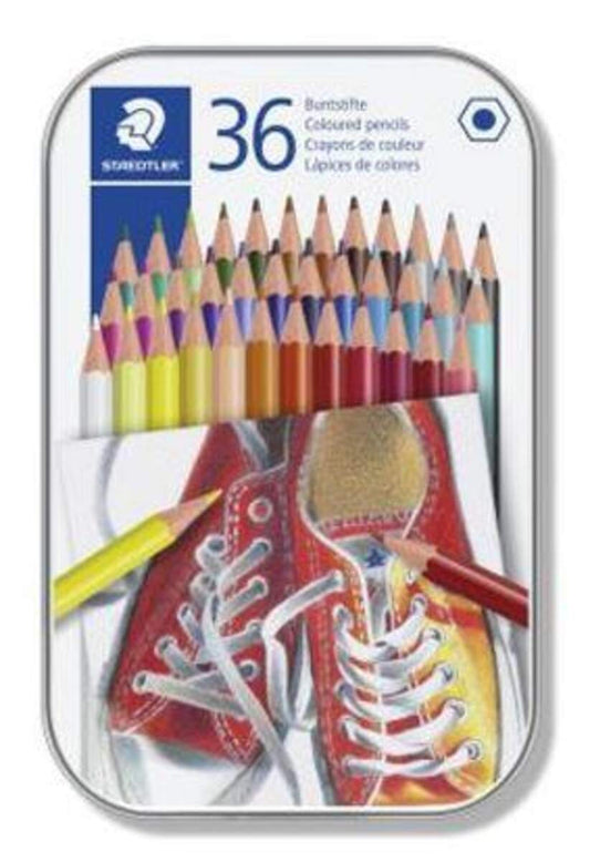 STAEDTLER® Buntstift hexagonal 36ST in Metallbox