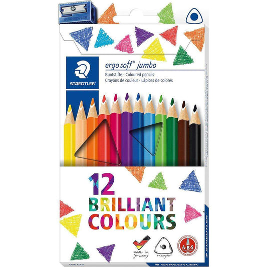 STAEDTLER® Buntstifte ergo soft Jumbo, 12 Stück