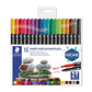 STAEDTLER® Doppelfasermaler permanent, 18 Stück