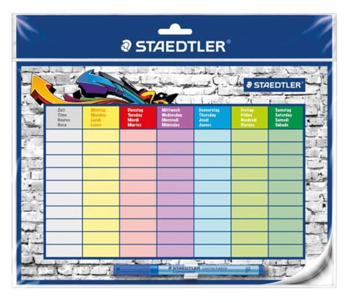 STAEDTLER® Stundenplan Lumocolor
