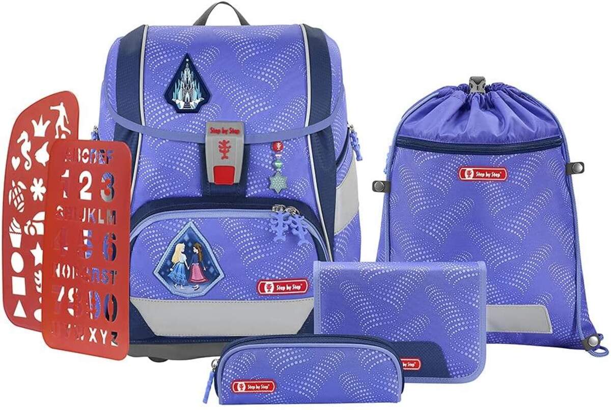Step by Step 2IN1 PLUS Schulranzen-Set "Ice Princess", 6-teilig