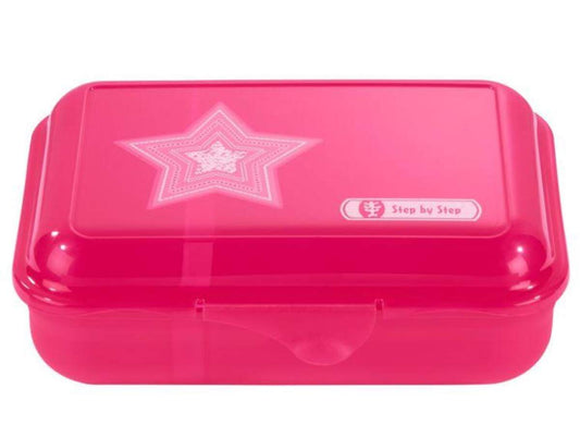 Step by Step Lunchbox mit Trennwand, Glamour Star, Rosa