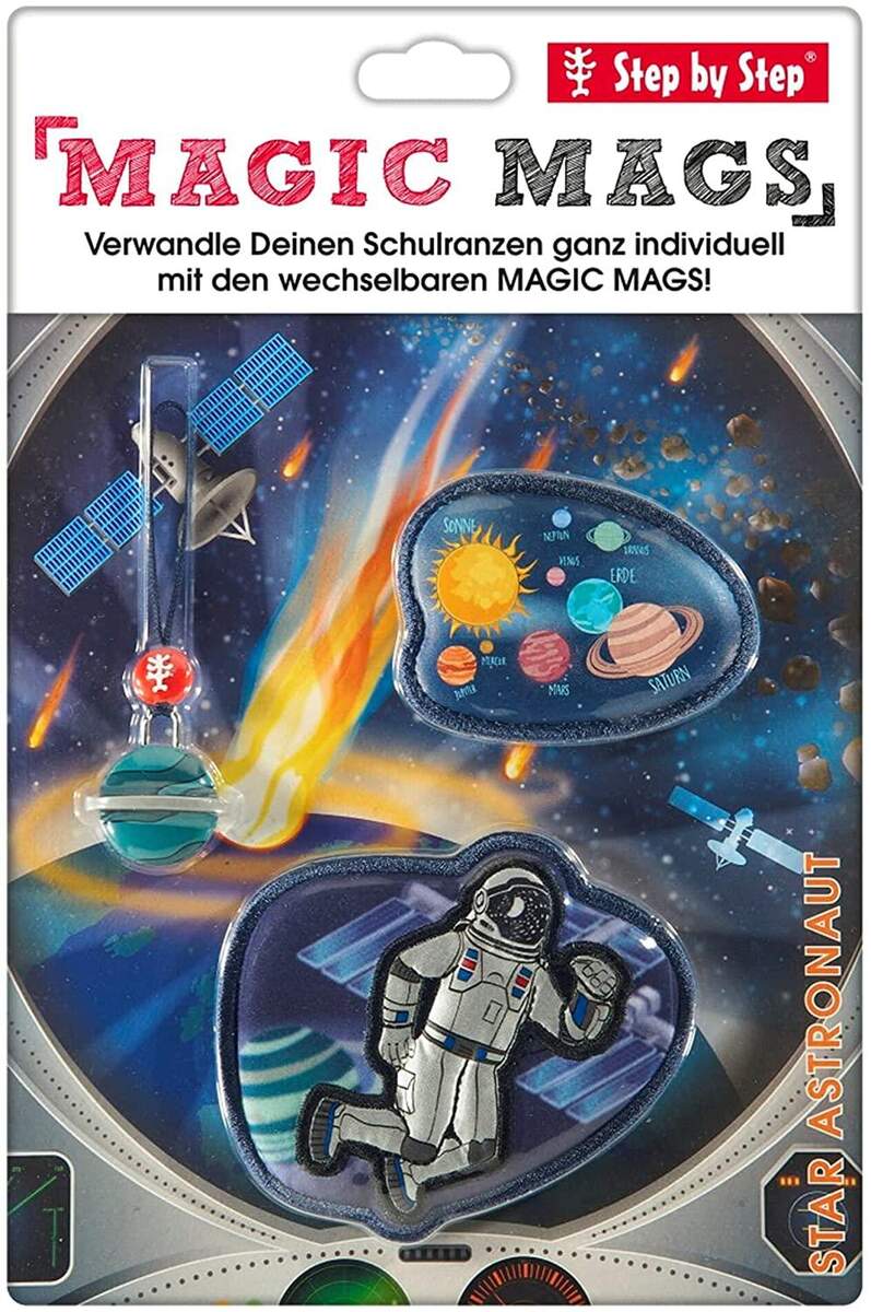 Step by Step MAGIC MAGS Star Astronaut, 3-teilig
