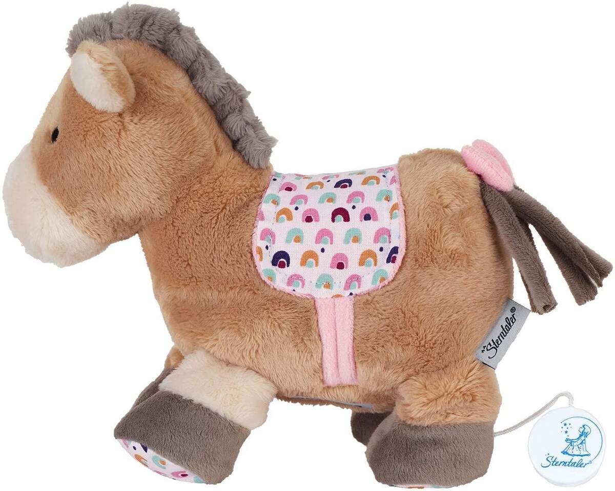 Sterntaler Spieluhr, Stofftier Pony Pauline, Größe M