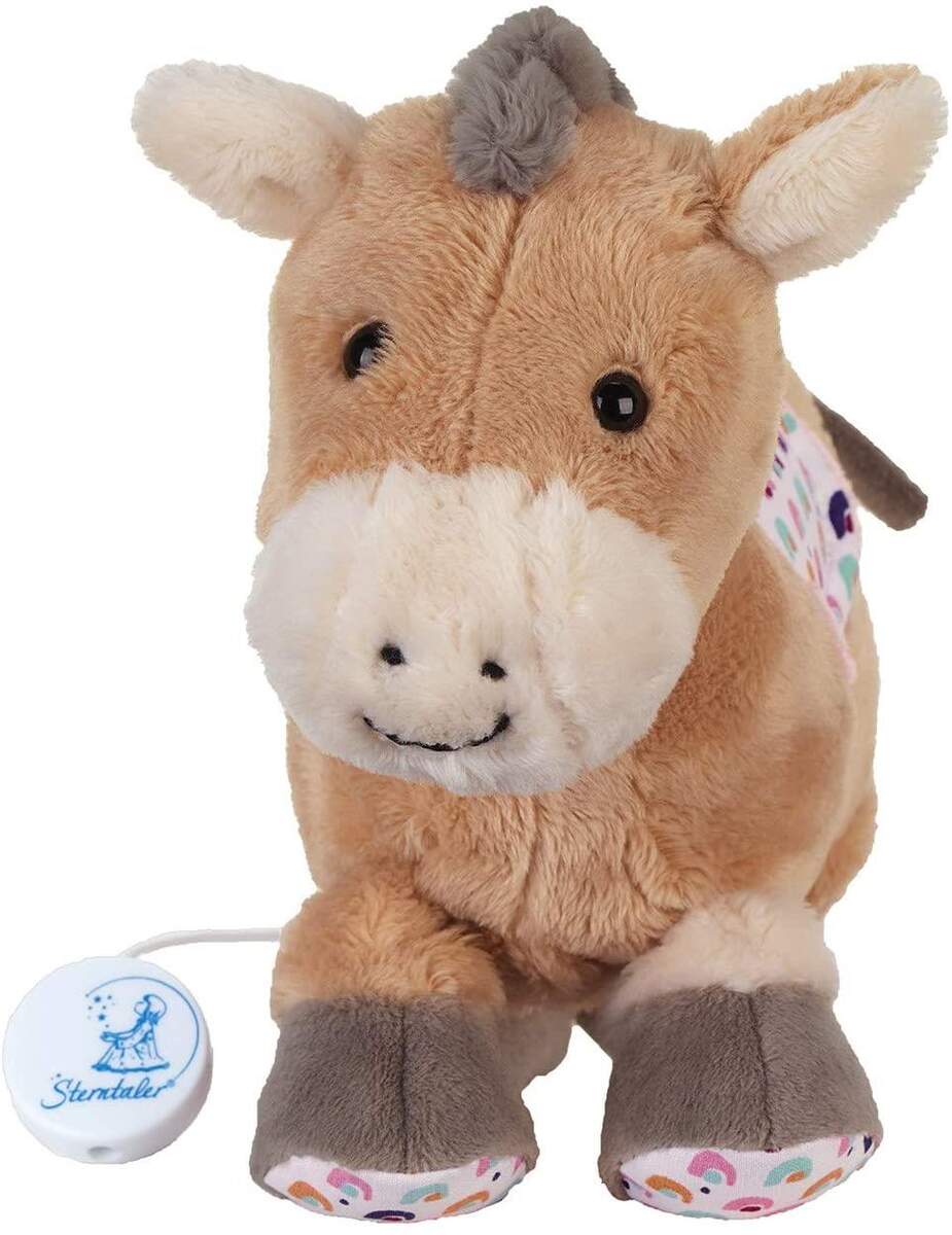 Sterntaler Spieluhr, Stofftier Pony Pauline, Größe M