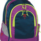 Take it Easy Schulrucksack Berlin Nylon blau Lila