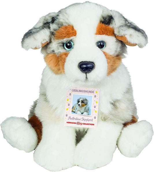 Teddy Herrmann Australian Shepherd Welpe sitzend 22 cm