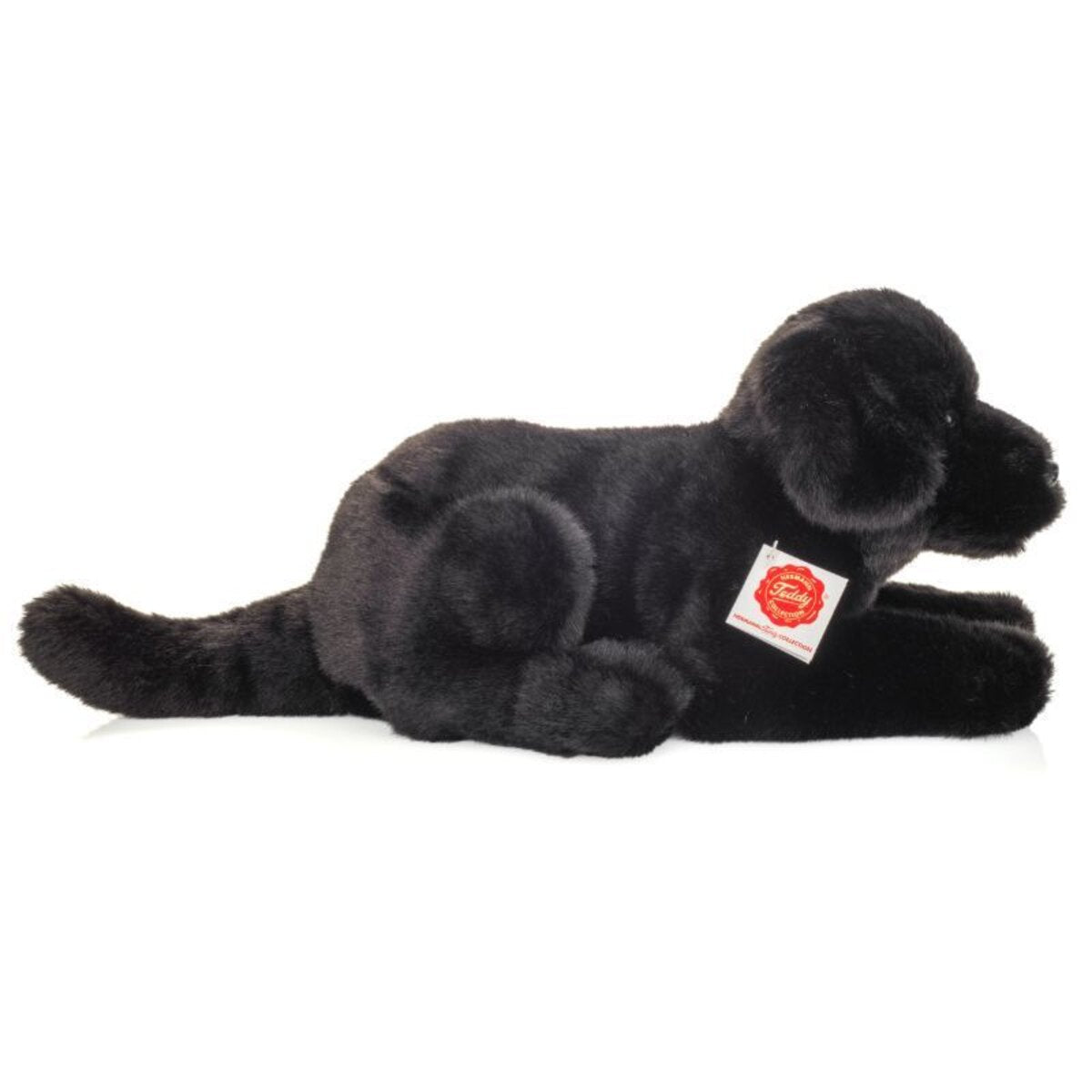 Teddy Hermann Labrador liegend schwarz 30 cm