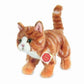 Teddy Herrmann Katze stehend rot getigert 20 cm