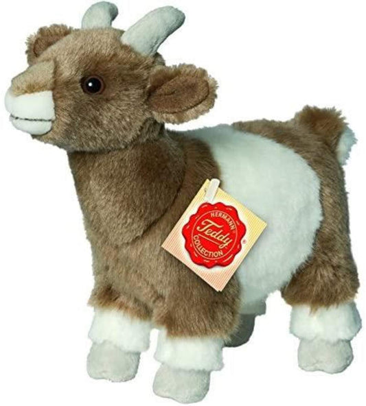 Teddy Hermann Ziege braun/weiß 22 cm