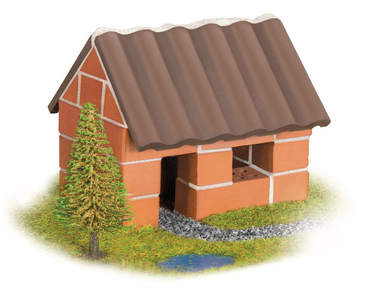 teifoc Steinbaukasten Kleines Einfamilienhaus