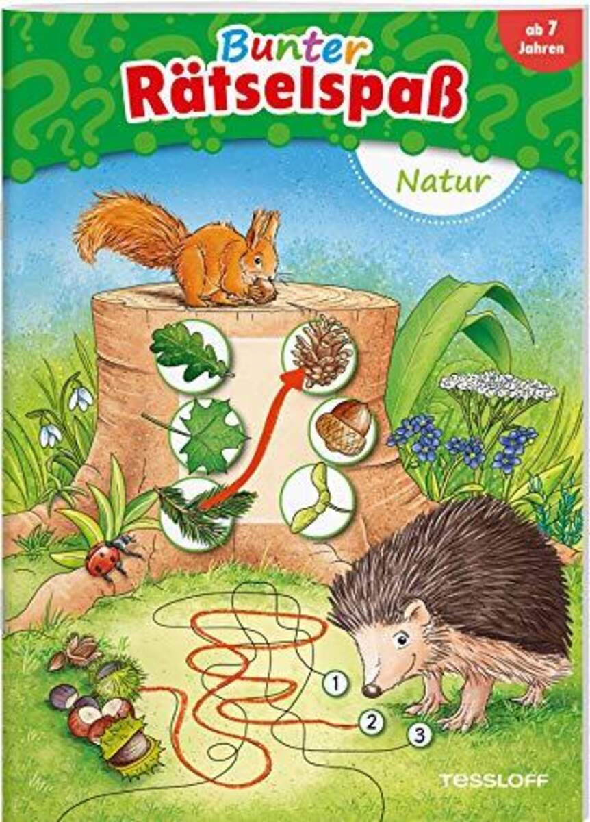 Tessloff Bunter Rätselspaß - Natur