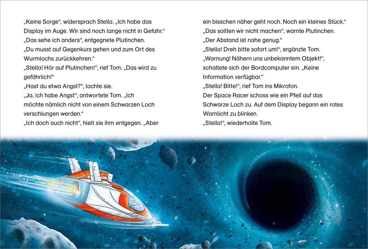 Tessloff Der kleine Major Tom. Band 10: Im Sog des Schwarzen Lochs