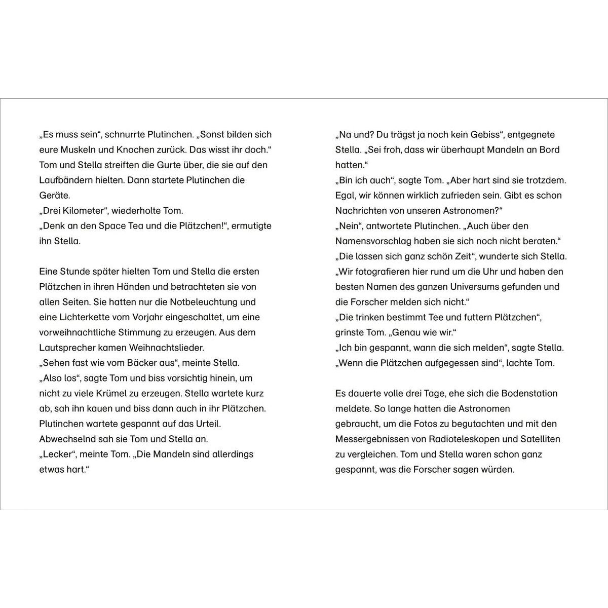 Tessloff Der kleine Major Tom. Adventskalenderbuch. Weihnachten auf Space Camp 1.