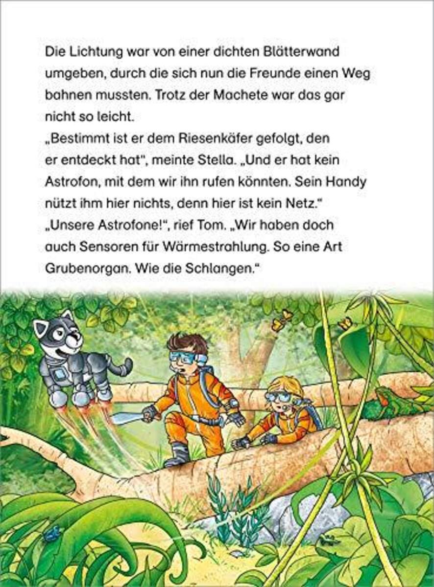 Tessloff Der kleine Major Tom. Band 8: Verloren im Regenwald
