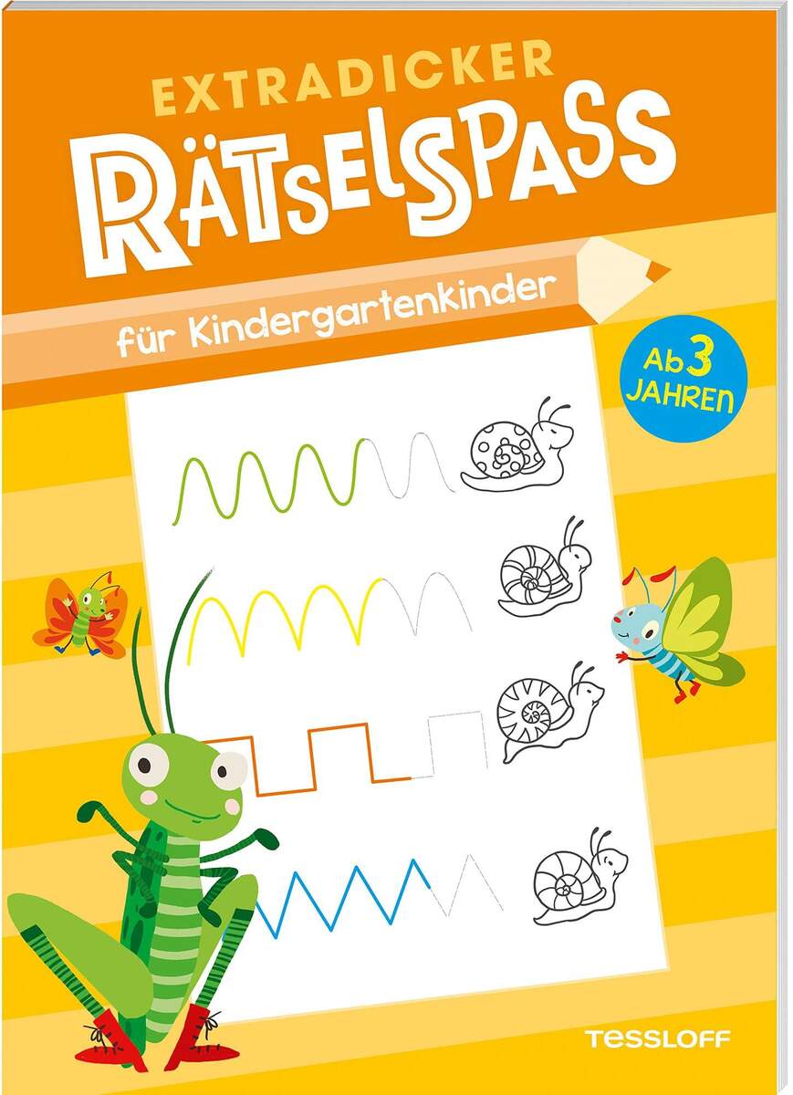 Tessloff Extradicker Rätselspaß für Kindergartenkinder