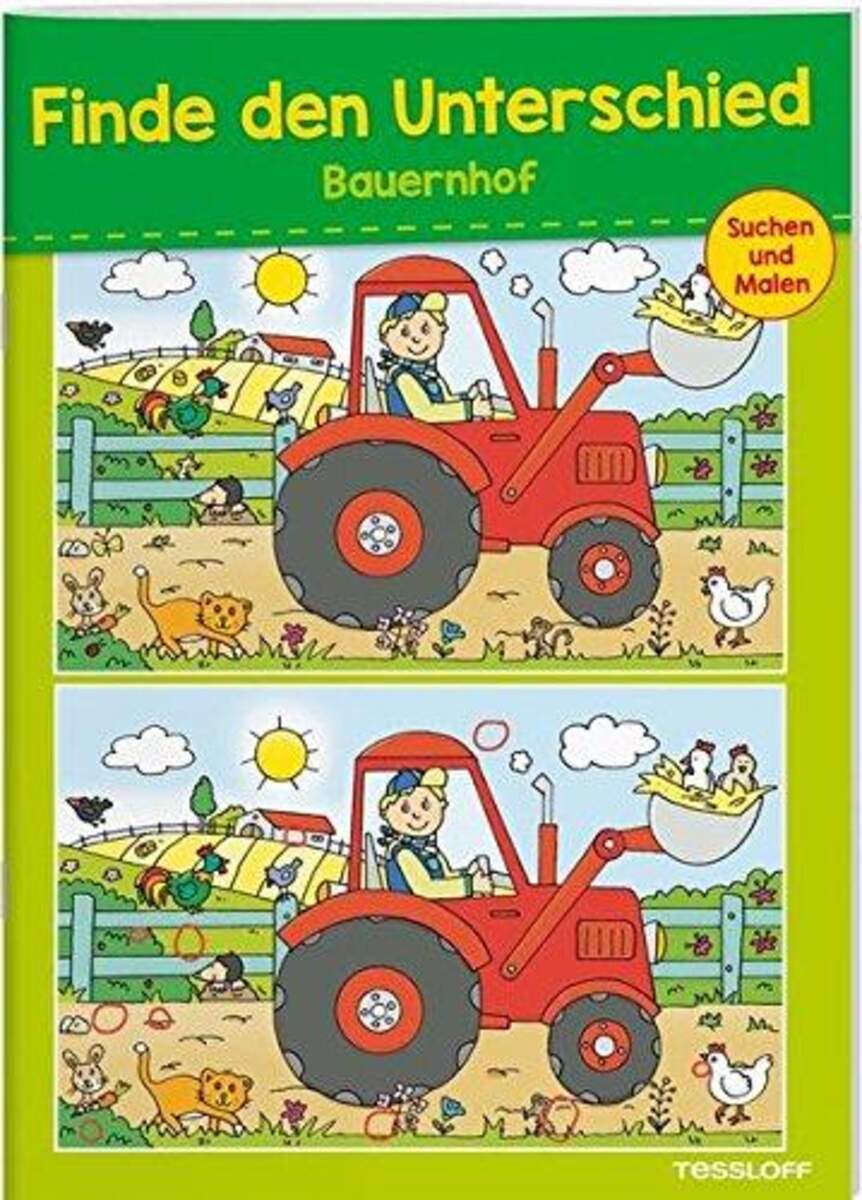 Tessloff Finde den Unterschied - Bauernhof