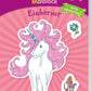 Tessloff Glitzer-Sticker Malblock Einhörner