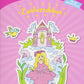 Tessloff Glitzer-Sticker-Malbuch: Zauberschloss - mit 45 Glitzerstickern