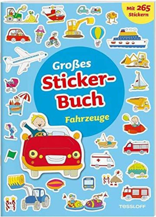 Tessloff Großes Sticker-Buch - Fahrzeuge: 265 Sticker
