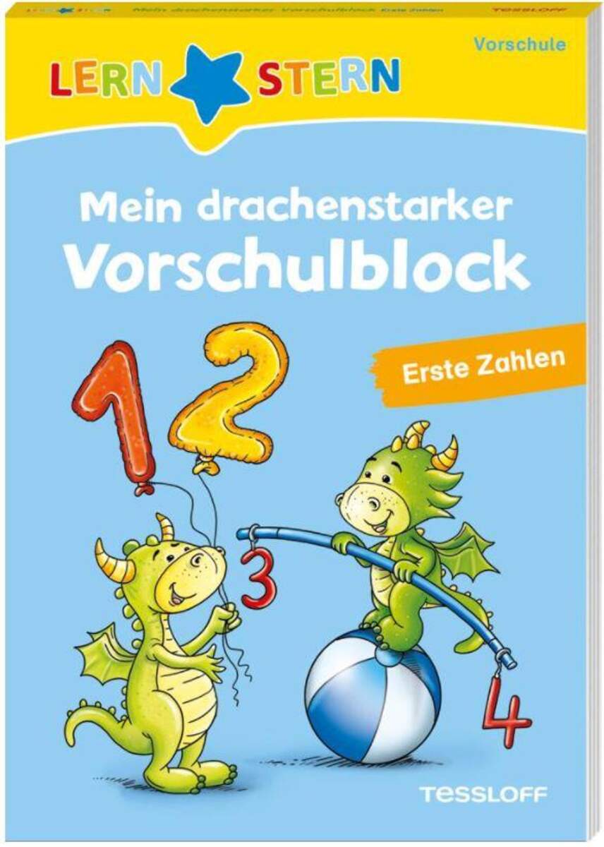 Tessloff LERNSTERN. Mein drachenstarker Vorschulblock. Erste Zahlen