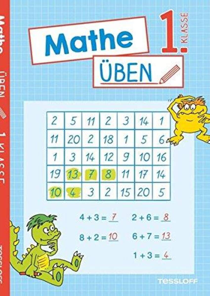 Tessloff Mathe üben 1. Klasse - Zahlen und Mengen erkennen